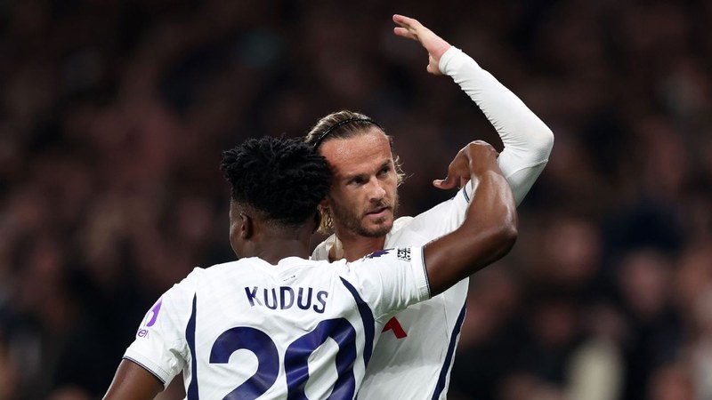แมดดิสันทำคะแนนในการกลับมา 'ในฝัน' เมื่อสเปอร์สได้รับชัยชนะ EPL ครั้งที่ 1 ของฤดูกาล