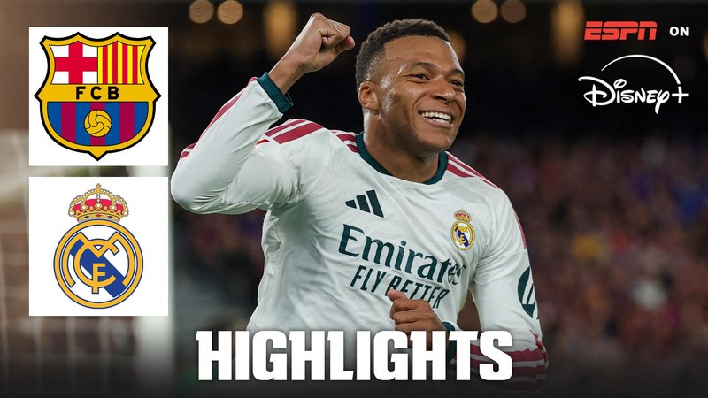 Kylian Mbappé คู่ชนะ El Clasico สำหรับเรอัลมาดริด