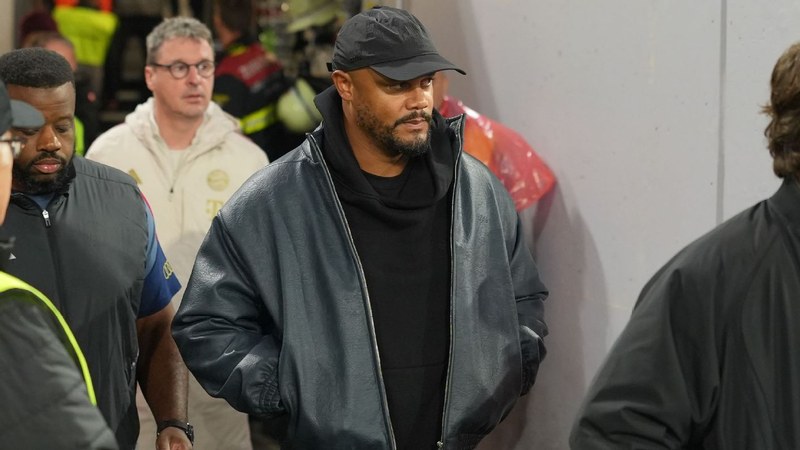 โค้ชของบาเยิร์นมิวนิค Vincent Kompany สงสัยในเกมอาร์เซนอลเนื่องจากไวรัส